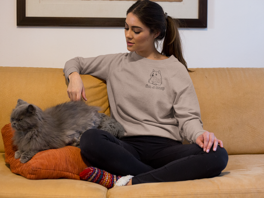 Cozy Crewneck for Cat Lovers